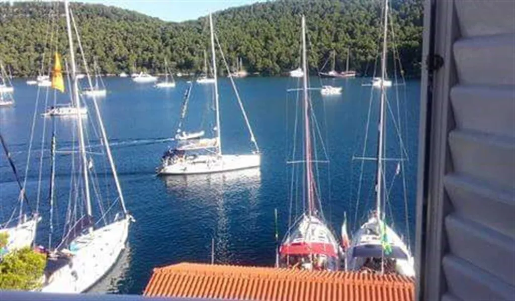 Apartment for 2 Guests with Sea View in Polače