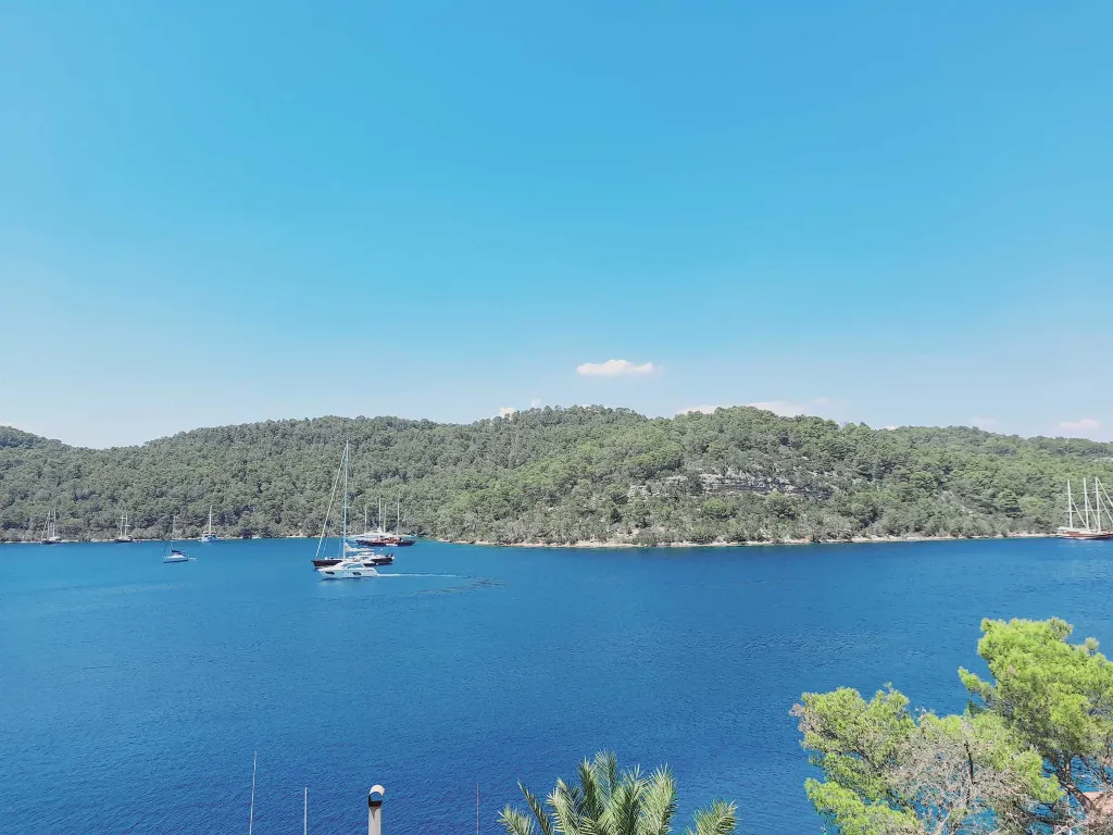 Apartment for 2 Guests with Sea View in Polače