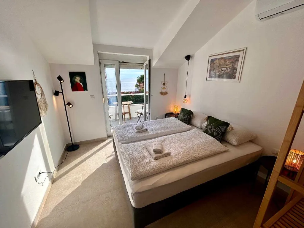 Dubrovnik Sea-View Studio for 2 Guests