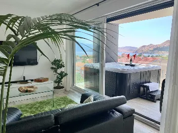 Two-Bedroom Apartment in Baška for 4 Guests