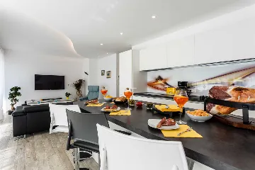 Baška Apartment for 4 Guests with Sea View