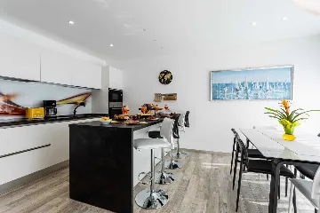 Baška Apartment for 4 Guests with Sea View