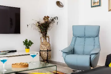 Baška Apartment for 4 Guests with Sea View