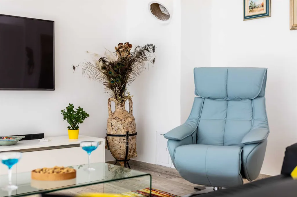 Baška Apartment for 4 Guests with Sea View