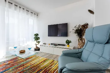 Baška Apartment for 4 Guests with Sea View