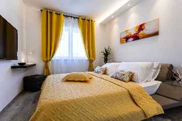 Baška Apartment for 4 Guests with Sea View