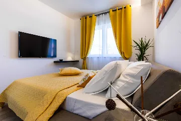 Baška Apartment for 4 Guests with Sea View