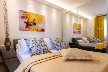 Baška Apartment for 4 Guests with Sea View