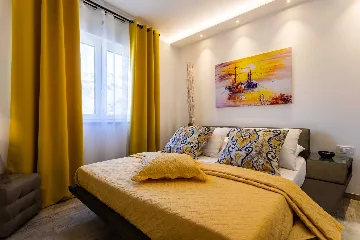 Baška Apartment for 4 Guests with Sea View