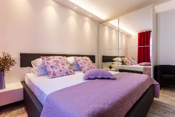 Panoramic Sea View Apartment in Baška for 4