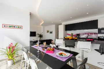 Panoramic Sea View Apartment in Baška for 4