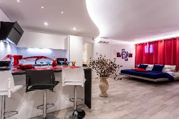 Air-Conditioned Subterranean Studio in Baška