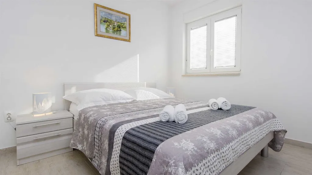 Vodice Apartment for 4 with Terrace & Garden