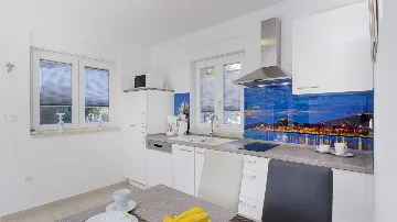 Vodice Apartment for 4 with Terrace & Garden