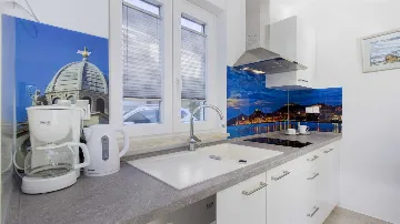 Vodice Apartment for 4 with Terrace & Garden