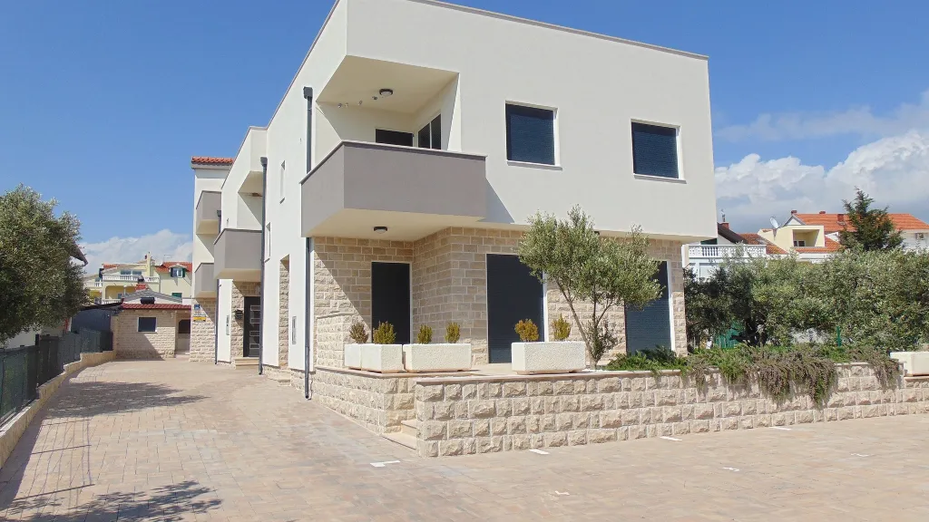 Vodice Apartment for 4 with Terrace & Garden