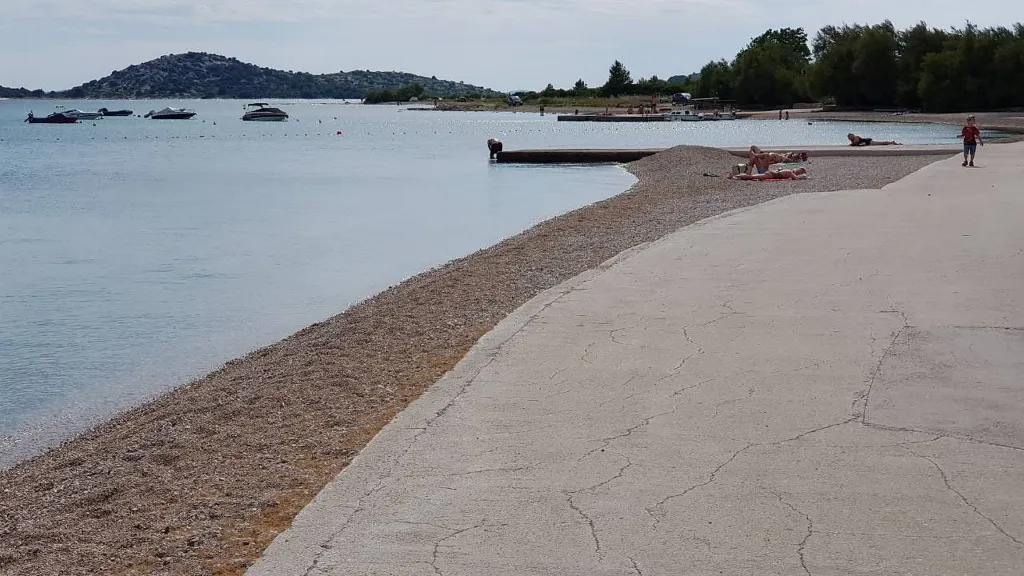 Vodice Apartment for 4 with Terrace & Garden