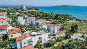 Vodice Penthouse Apartment with Roof Terrace and Sea View