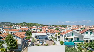 Vodice Penthouse Apartment with Roof Terrace and Sea View