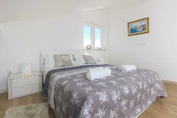 Vodice Penthouse Apartment with Roof Terrace and Sea View