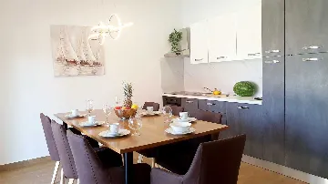 Vodice 4-Bedroom Apartment with Outdoor Pool and Yard