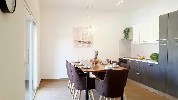 Vodice 4-Bedroom Apartment with Outdoor Pool and Yard