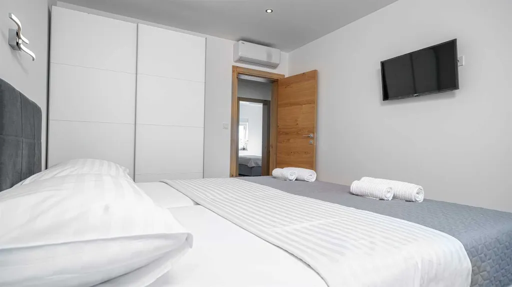 Three-Bedroom Apartment with Pool View in Vodice