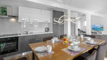 Three-Bedroom Apartment with Pool View in Vodice