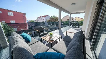 Three-Bedroom Apartment with Pool View in Vodice