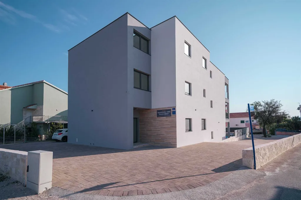Three-Bedroom Apartment with Pool View in Vodice