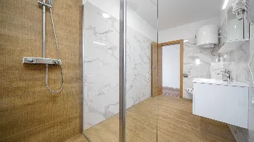 Two-Bedroom Apartment in Vodice with Sea View