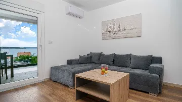 Two-Bedroom Apartment in Vodice with Sea View