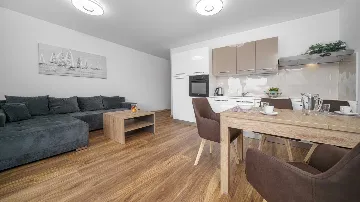 Two-Bedroom Apartment in Vodice with Sea View