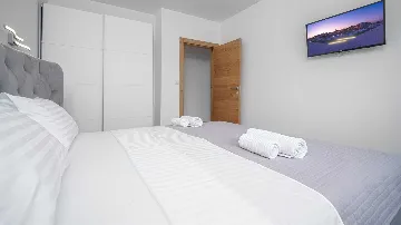 Two-Bedroom Apartment in Vodice with Sea View