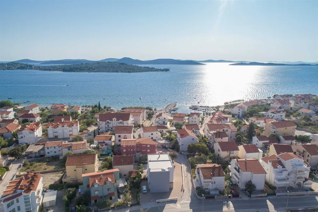 Two-Bedroom Apartment in Vodice with Sea View
