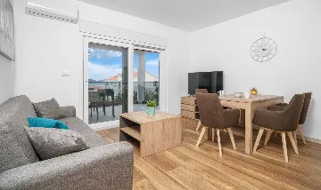 2-Bedroom Apartment in Vodice with Sea View Pool