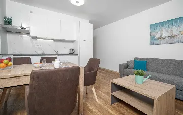 2-Bedroom Apartment in Vodice with Sea View Pool