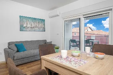 2-Bedroom Apartment in Vodice with Sea View Pool