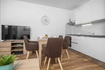 2-Bedroom Apartment in Vodice with Sea View Pool