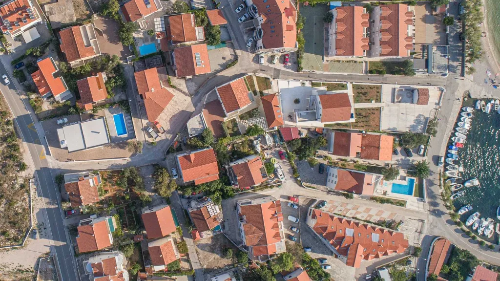 2-Bedroom Apartment in Vodice with Sea View Pool