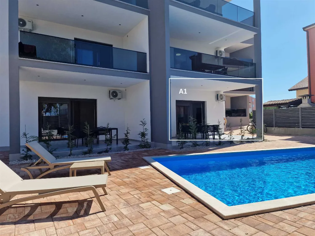 2-Bedroom Apartment in Vodice for Up to 5 Guests