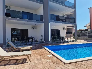2-Bedroom Apartment in Vodice for Up to 5 Guests