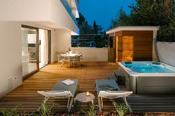 Rovinj Apartment for 4 Guests, 2 Bedrooms