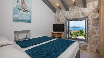 Brsecine Villa with Private Pool and Sea Views