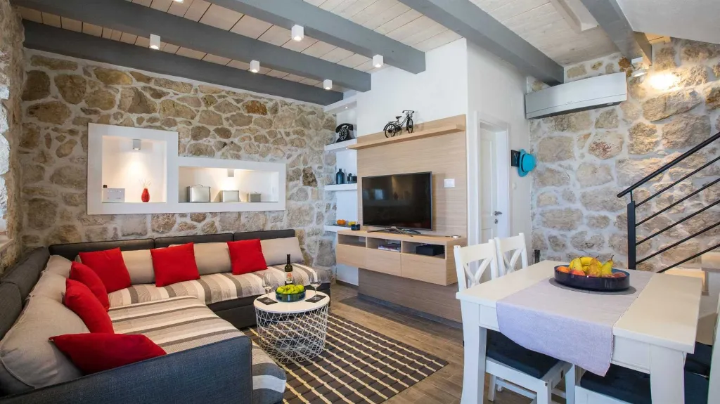 Brsecine Villa with Private Pool and Sea Views