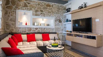 Brsecine Villa with Private Pool and Sea Views