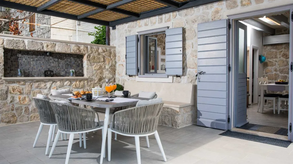Brsecine Villa with Private Pool and Sea Views