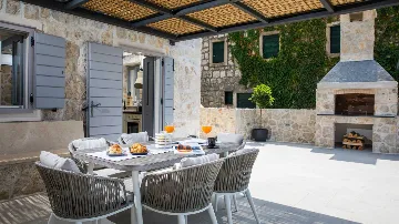 Brsecine Villa with Private Pool and Sea Views