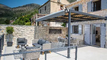 Brsecine Villa with Private Pool and Sea Views