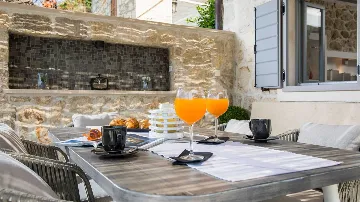 Brsecine Villa with Private Pool and Sea Views